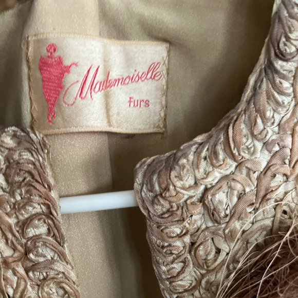 vintage balletcore avantgarde "rosette" ribbon bolero jacket (very prada) - Picture 6 of 7